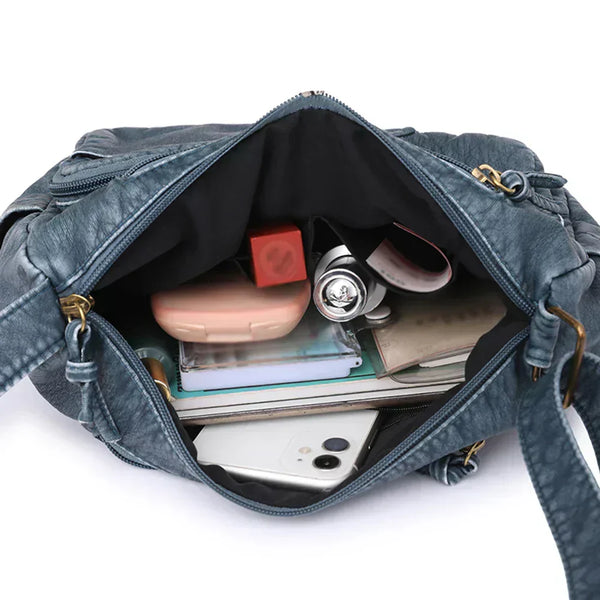 LYKKE | VINTAGE LEATHER SHOULDER BAG