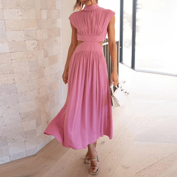 Bianca - Sleeveless Cut-out Dress