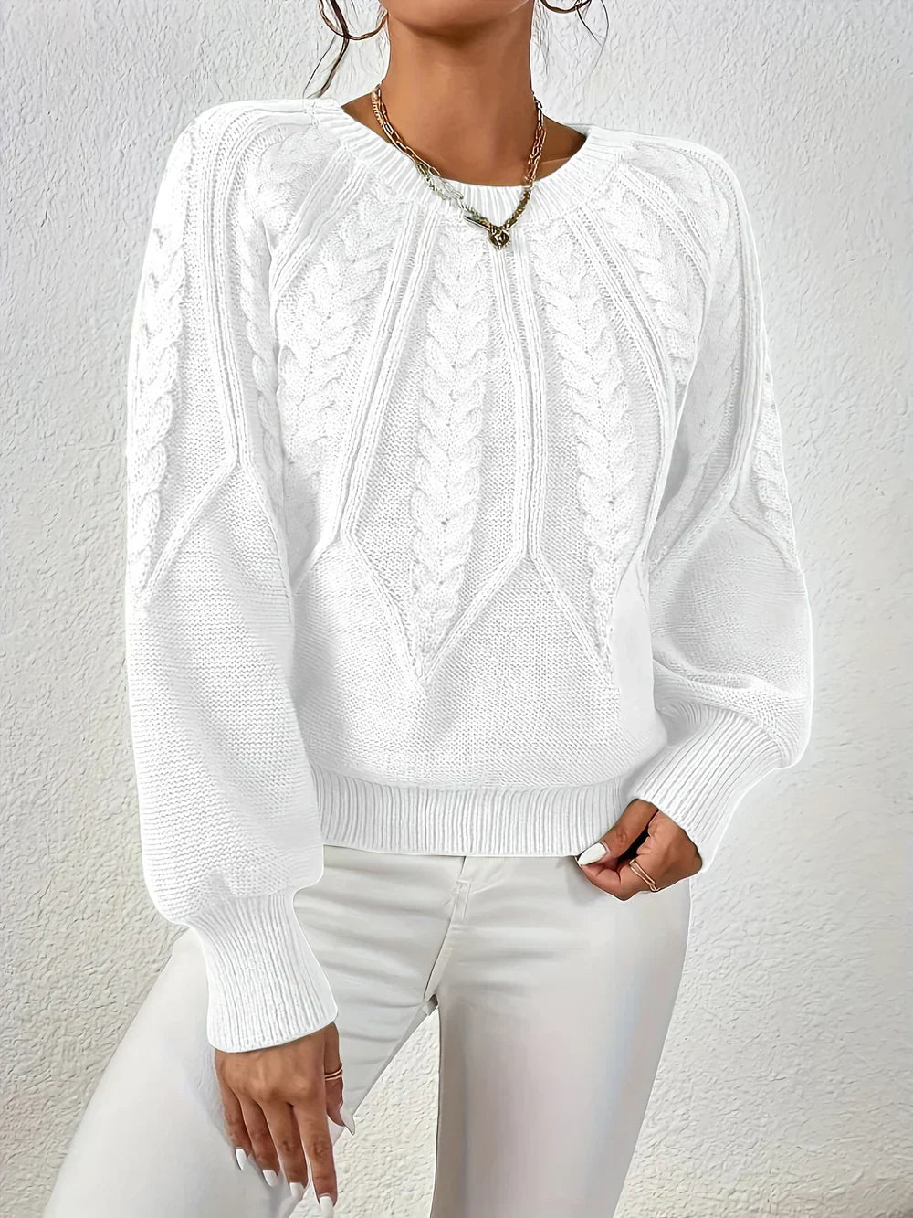 Lana | Luxe Cable-Knit Pullover