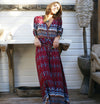 Alexia I Beach Boho Maxi Dress