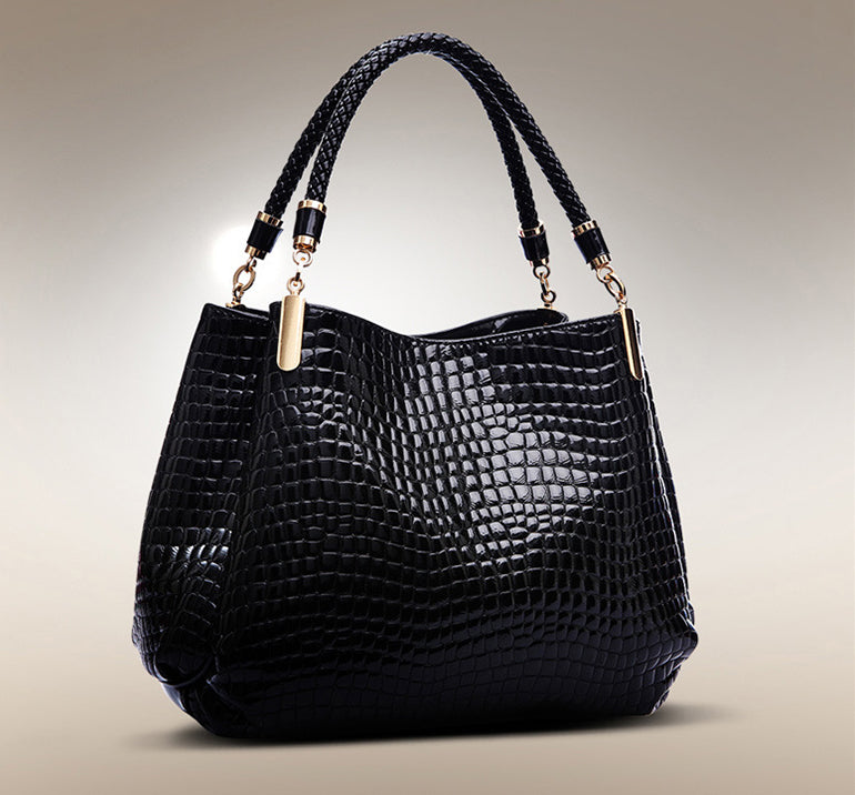 Annie™ | Stylish Crocodile-Pattern Handbag