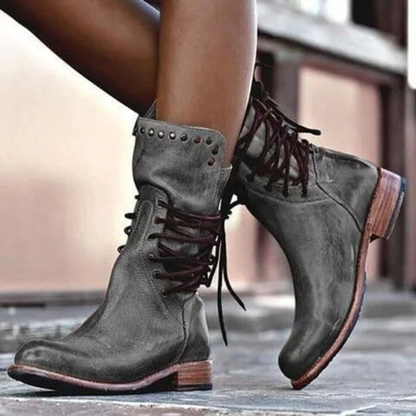 Alma | Lace-up Boots