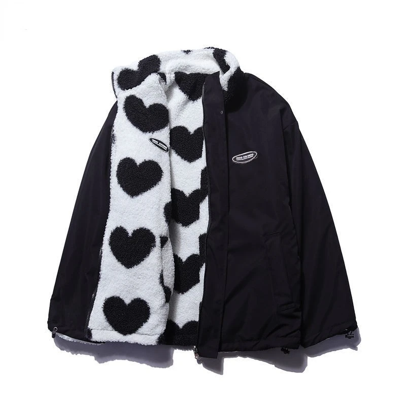 Mable | Double-Sided Heart Coat