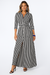 Elora - Blouse Maxi dress
