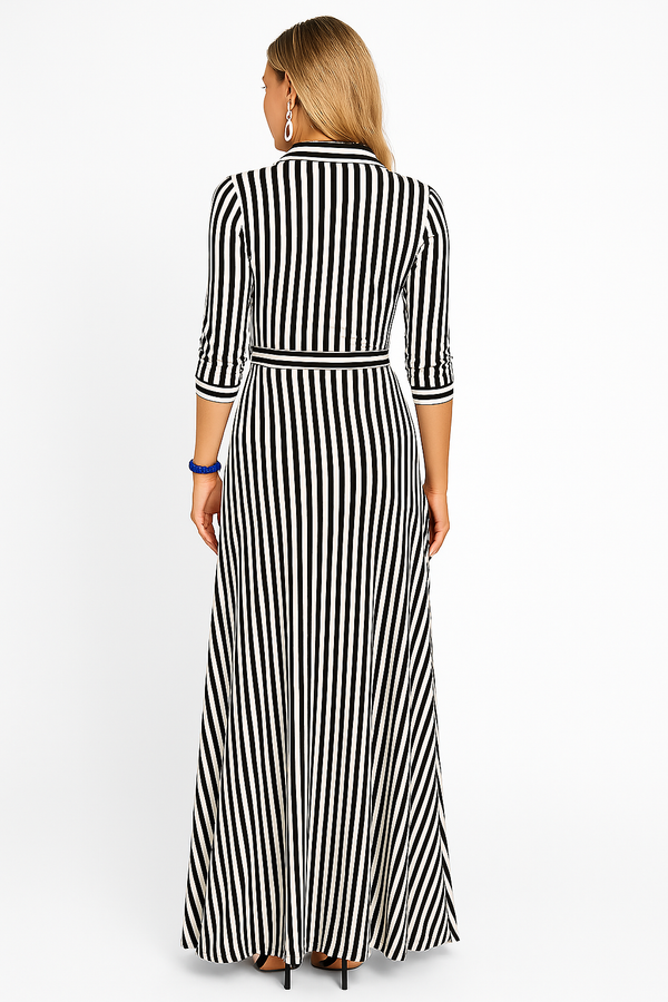 Elora - Blouse Maxi dress