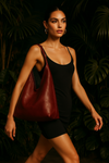 Vintage PU Tote & Wallet Set