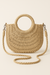 Bohemian Straw Handbag – Natural Texture