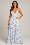 Fawn Ruffled Floral Dress