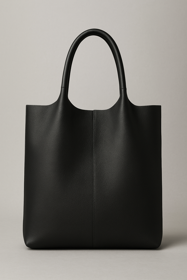 Leather Commuter Tote – Soft Structure