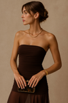 Backless High Waist Maxi Dress