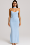 Two-piece Strapless Off-Shoulder Maxi Dress