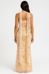 Two-piece Strapless Off-Shoulder Maxi Dress