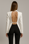 Backless Blazer