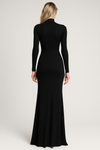 Hollow out Long Sleeve Maxi Dress