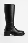 Black Venom Leather Boots