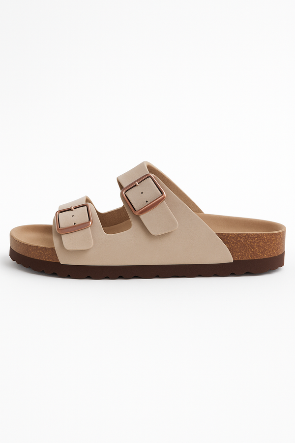 Cork Slide Sandals