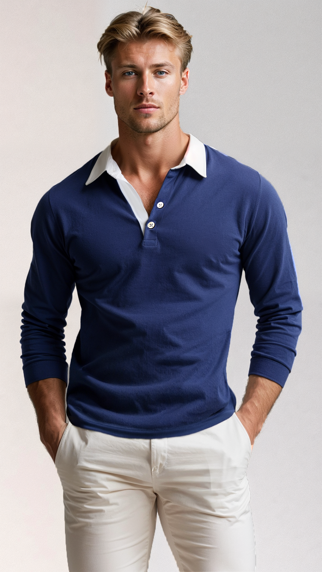 Franky™ | Elegant Polo Pullover