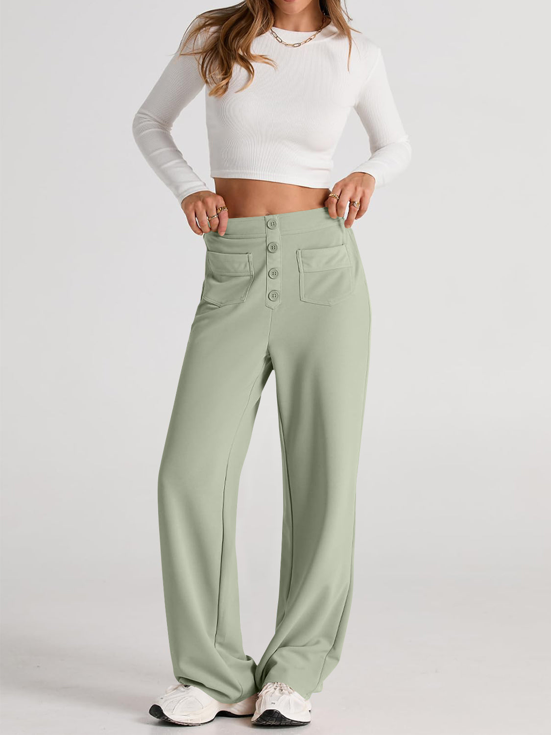 Christina | High-Waisted Trouser with Pockets