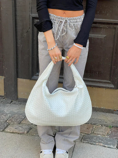 Jill | Luxe Braided Handbag