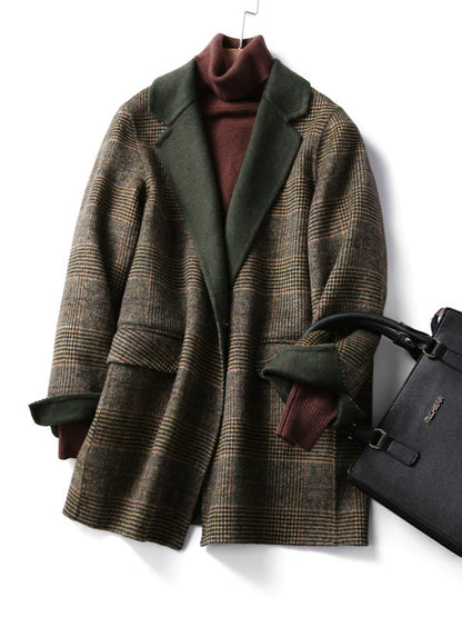 Vicky™ | Classic Plaid Coat for Winter