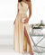 Luna | One-Shoulder Cutout Maxi Dress