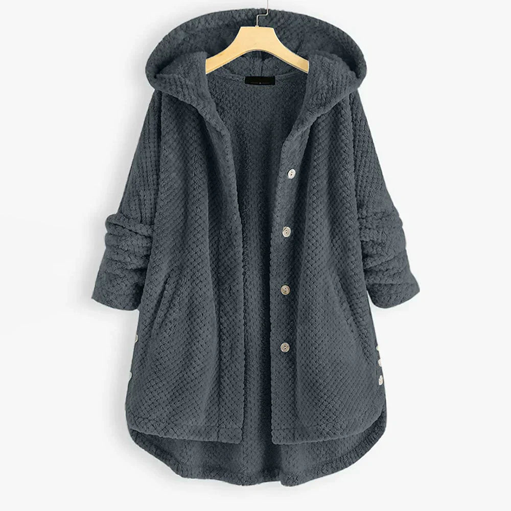 Darcy™ | Corduroy Hooded Coat