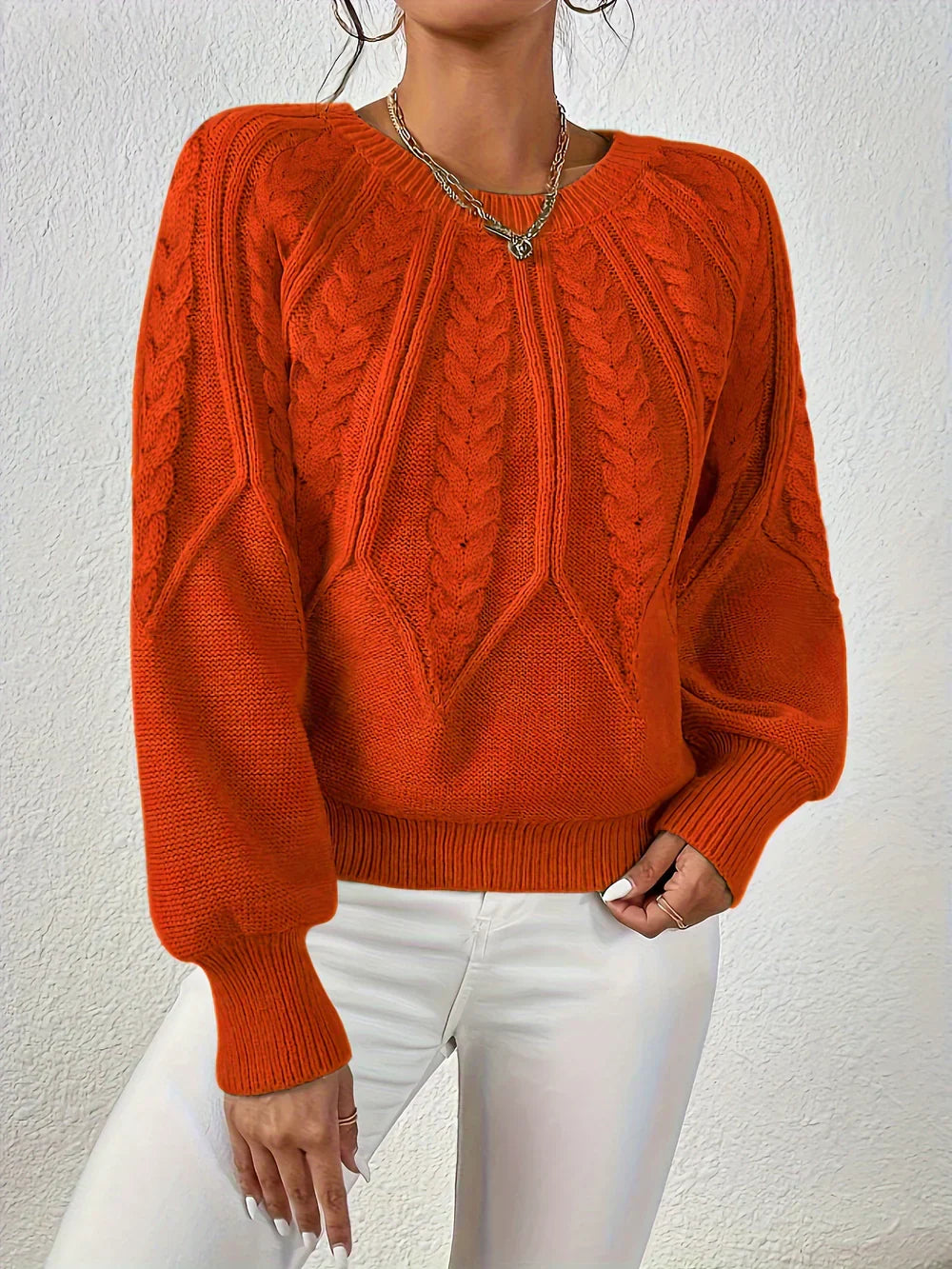 Lana | Luxe Cable-Knit Pullover