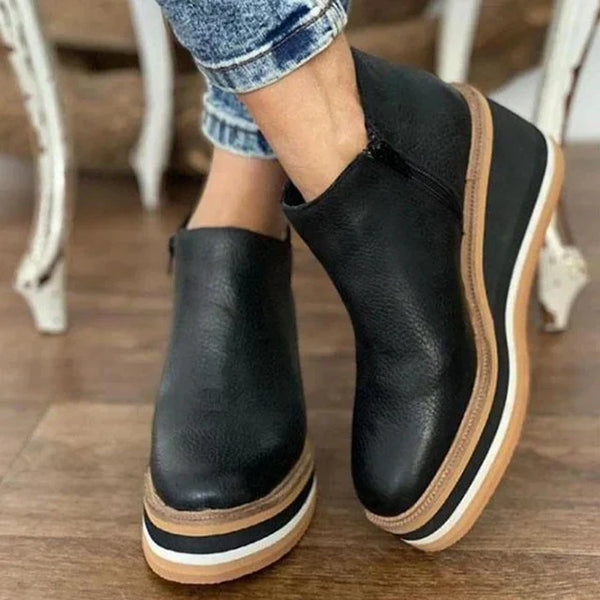 City Wedge Boots