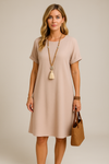 Refined Shift Dress