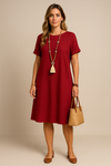 Refined Shift Dress