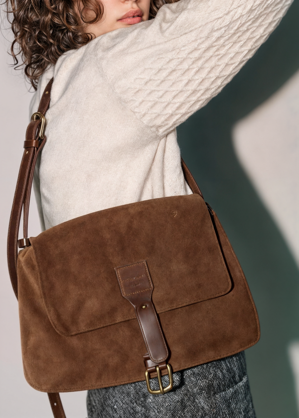CIEL SUEDE CROSSBODY BAG