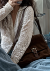 CIEL SUEDE CROSSBODY BAG