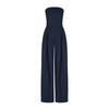 Wide Leg Strapless Jumpsuit