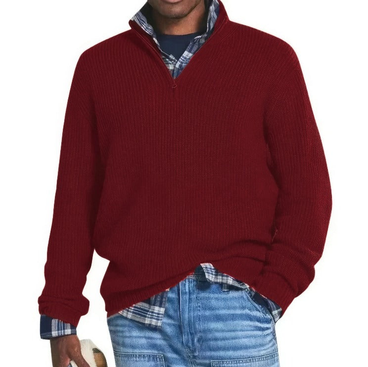 Darwin™ | Men's Knitted Zip Sweater