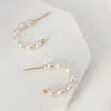 Freshwater Pearl Hoops