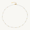 Freshwater Pearl and Gold Necklace