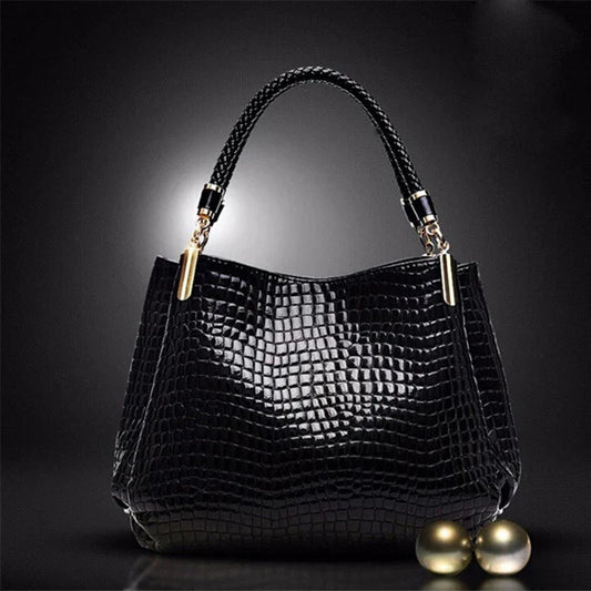 Annie™ | Stylish Crocodile-Pattern Handbag