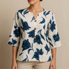 Maxine Floral Button Blouse