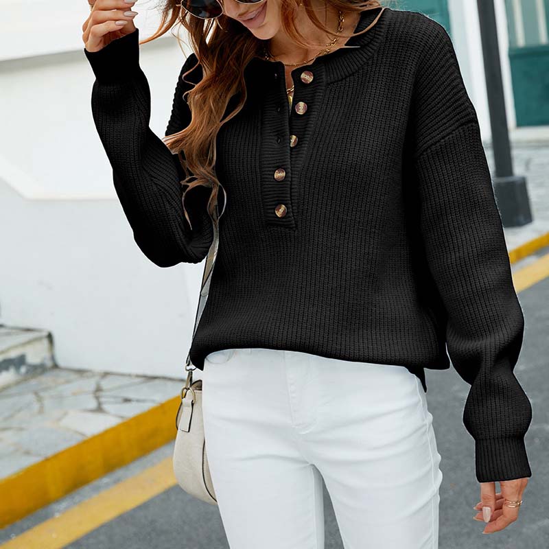 Lauren | Elegant Cable-Knit Casual Sweater