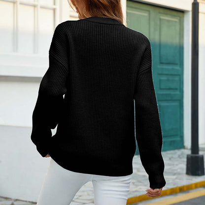 Lauren | Elegant Cable-Knit Casual Sweater