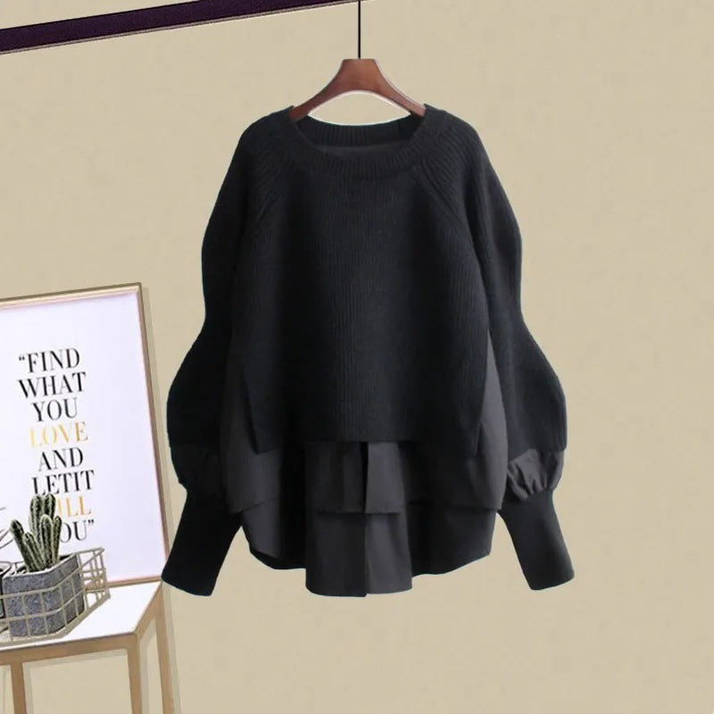 Bea™ | Relaxed Sweatshirt & Skirt Set