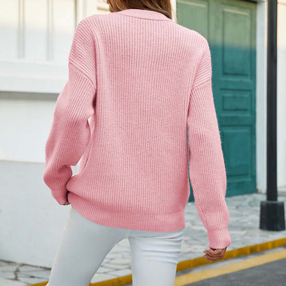 Lauren | Elegant Cable-Knit Casual Sweater