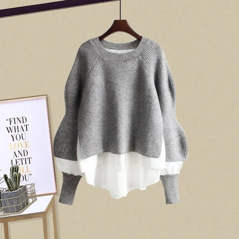 Bea™ | Relaxed Sweatshirt & Skirt Set