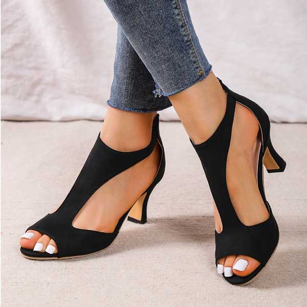 Mireille | Chic Cutout Heels