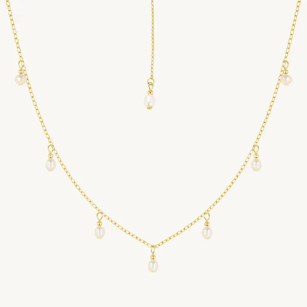 Pearl Drops Necklace