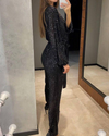 Glamorous Sequin Jumpsuit