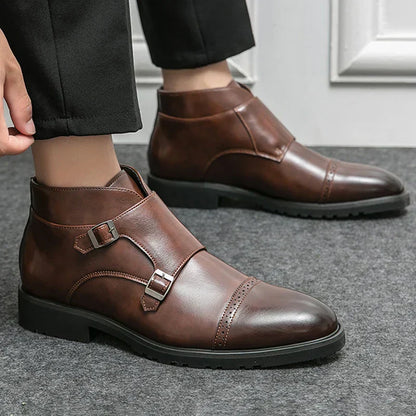 Bryan™ | Double Monk Strap Boots