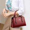 MARIA | BURGUNDY HANDBAG
