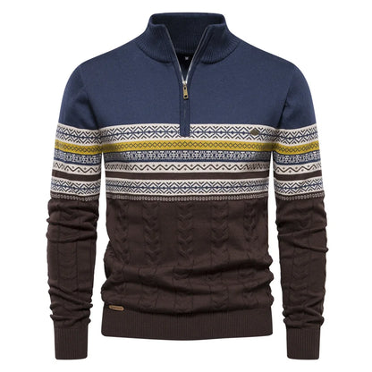 Justin™ | Nordic Half-Zip Sweater