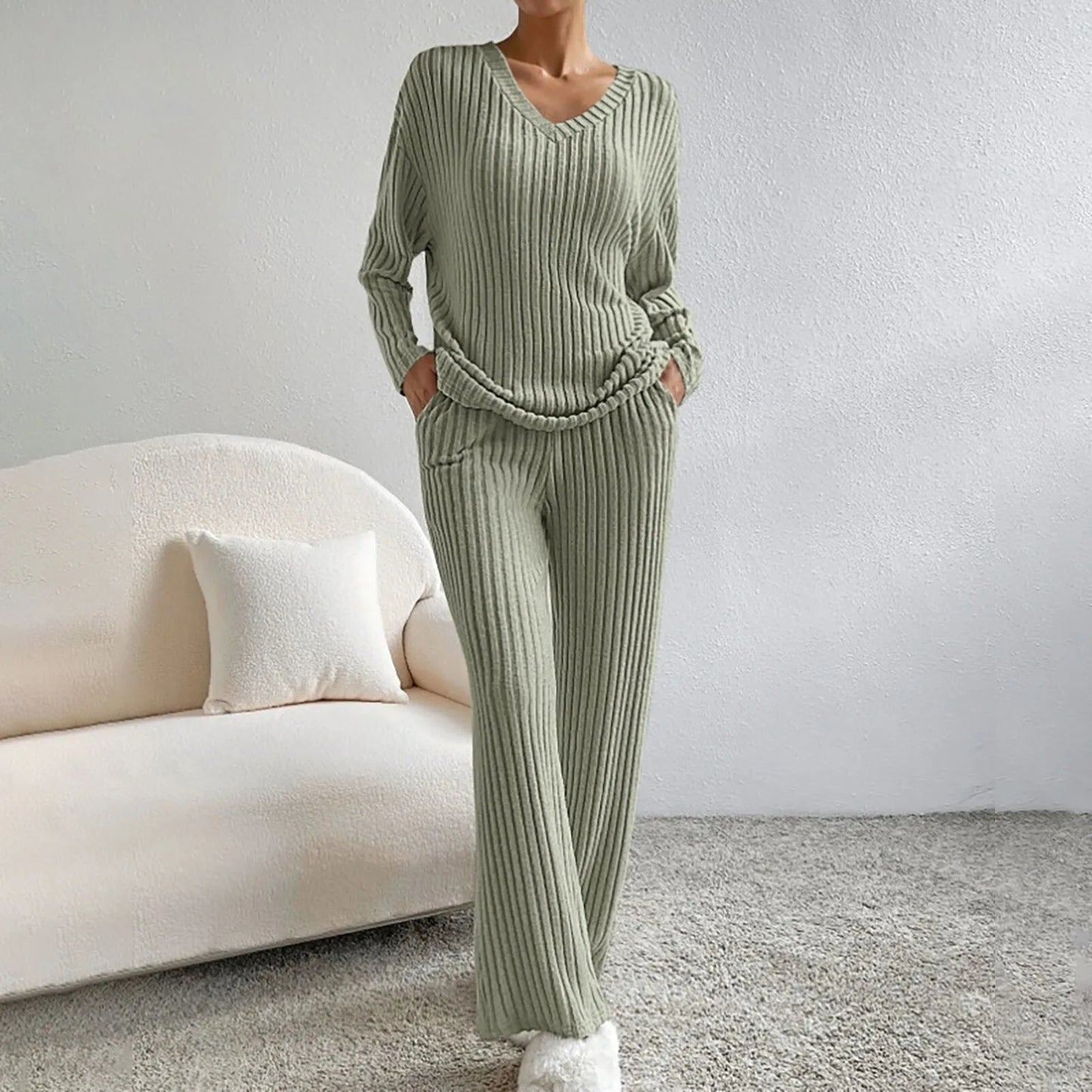 Kathy | Ribbed 2-Piece Set